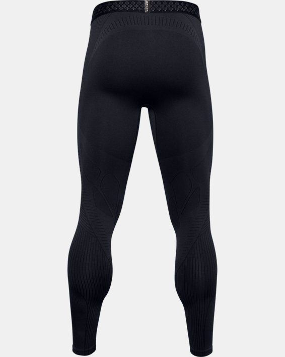 Men's UA RUSH™ ColdGear® Seamless Leggings, Black, pdpMainDesktop image number 6